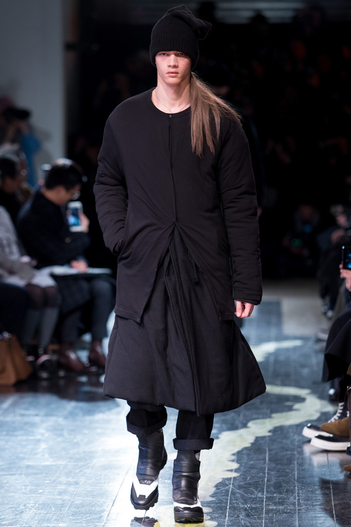 Yohji Yamamoto 2016秋冬男裝流行發(fā)布