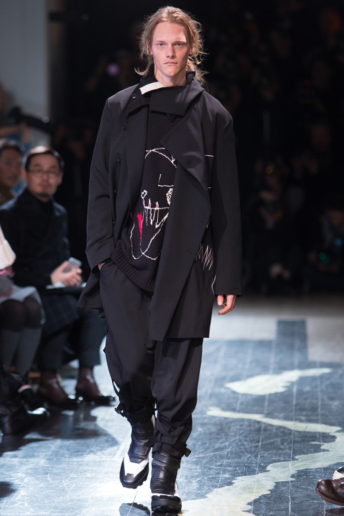 Yohji Yamamoto 2016秋冬男裝流行發(fā)布