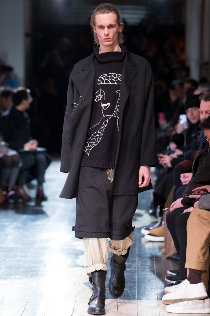 Yohji Yamamoto 2016秋冬男裝流行發(fā)布