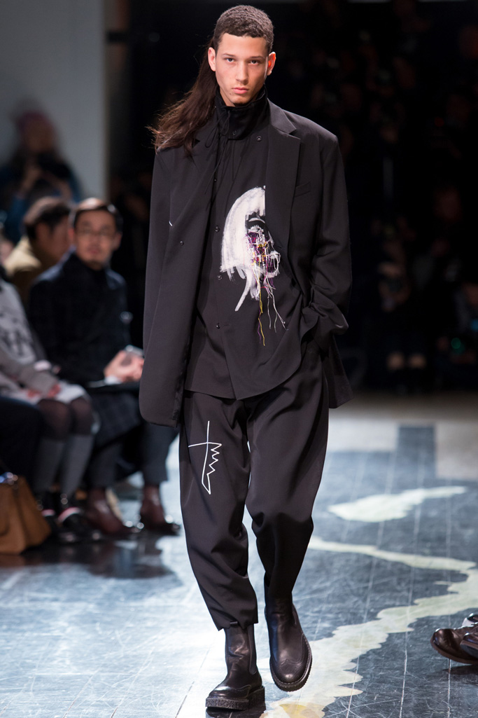 Yohji Yamamoto 2016秋冬男裝流行發(fā)布