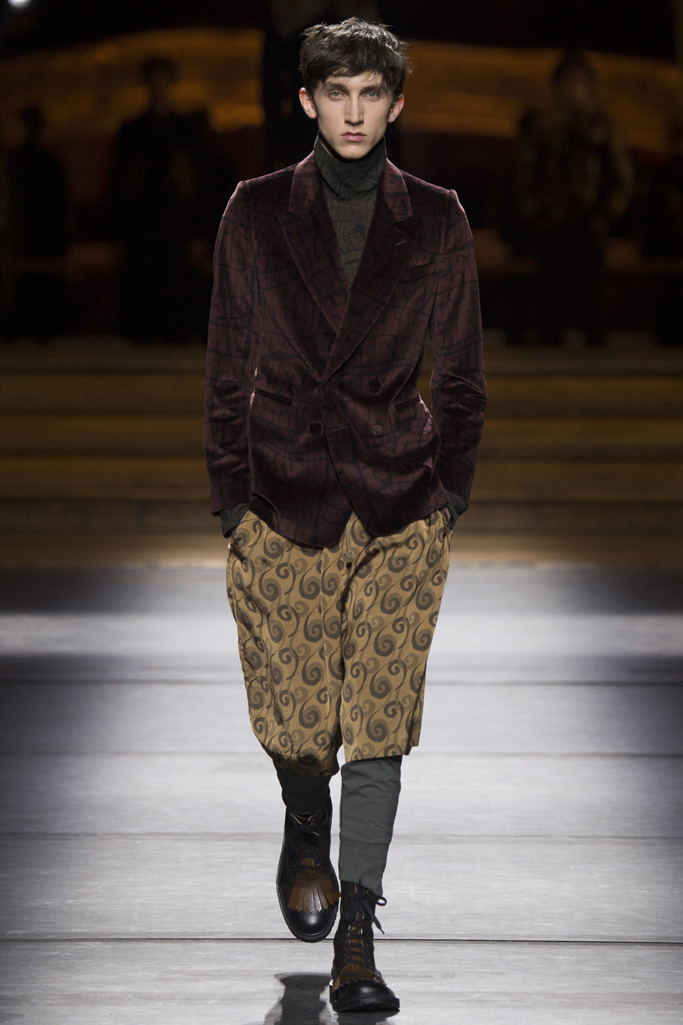 Dries Van Noten 2016秋冬男裝流行發(fā)布