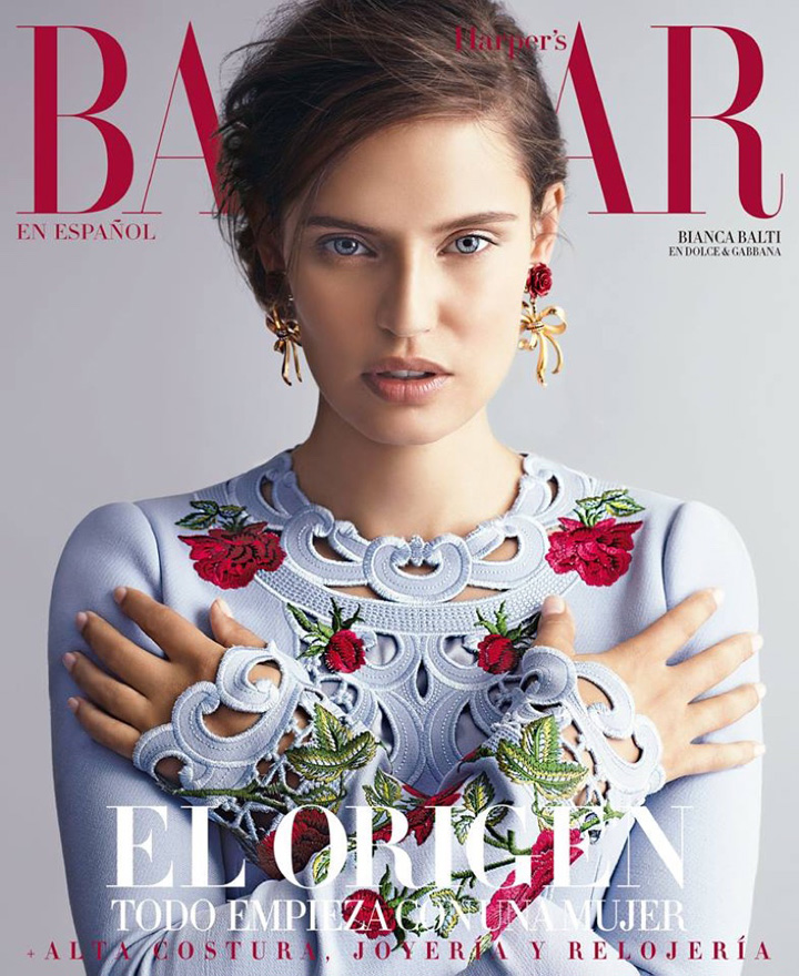 Bianca Balti《Harper’s Bazaar》墨西哥版2015年11月號(hào)