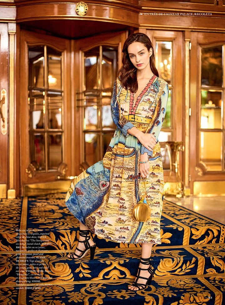 Luma Grothe《Air France Madame》2016年2月號(hào)