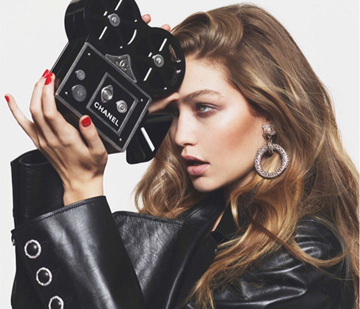 Gigi Hadid《Vogue》法國版2016年3月號(hào)