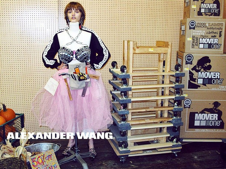 Alexander Wang 2016春夏系列廣告大片