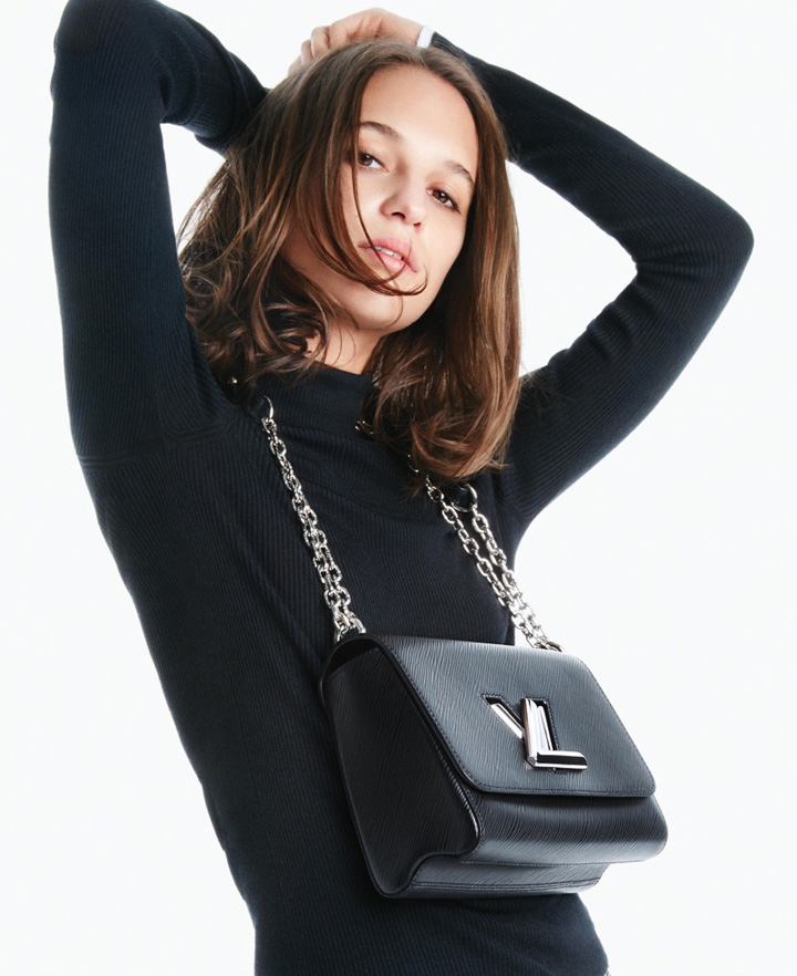 Louis Vuitton 2016春夏Twist手袋廣告