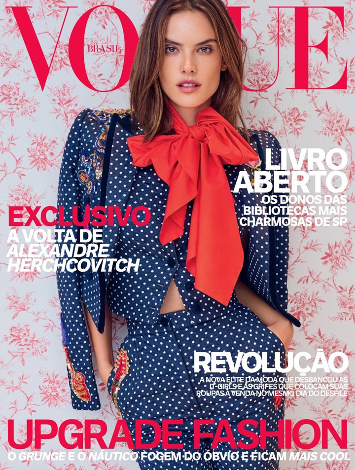 Alessandra Ambrosio《Vogue》巴西版2016年4月號