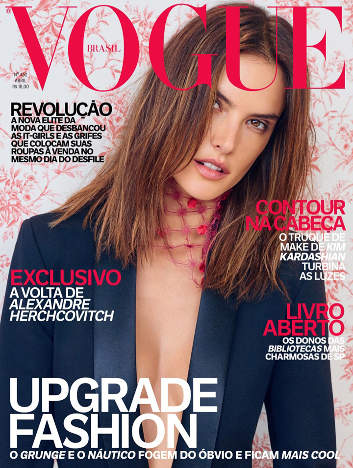 Alessandra Ambrosio《Vogue》巴西版2016年4月號