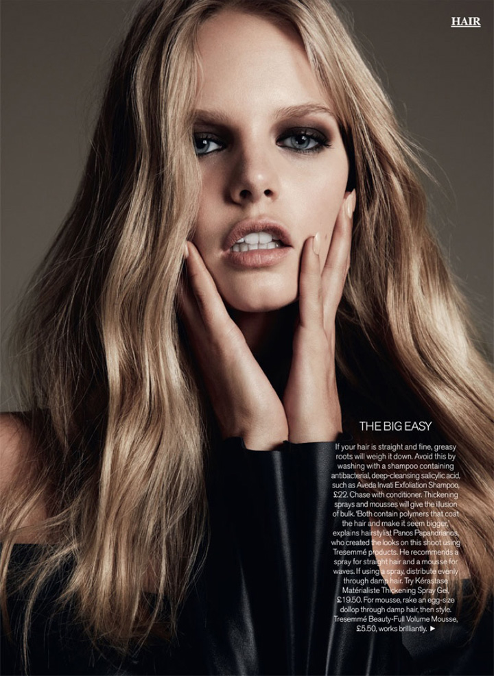 Marloes Horst《Marie Claire》英國(guó)版2016年5月號(hào)