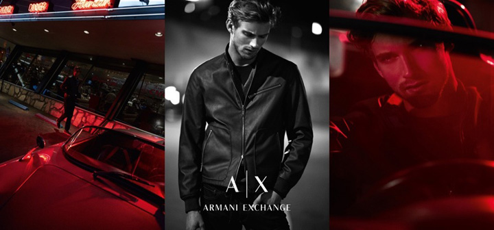 Armani Exchange 2016春夏系列廣告大片