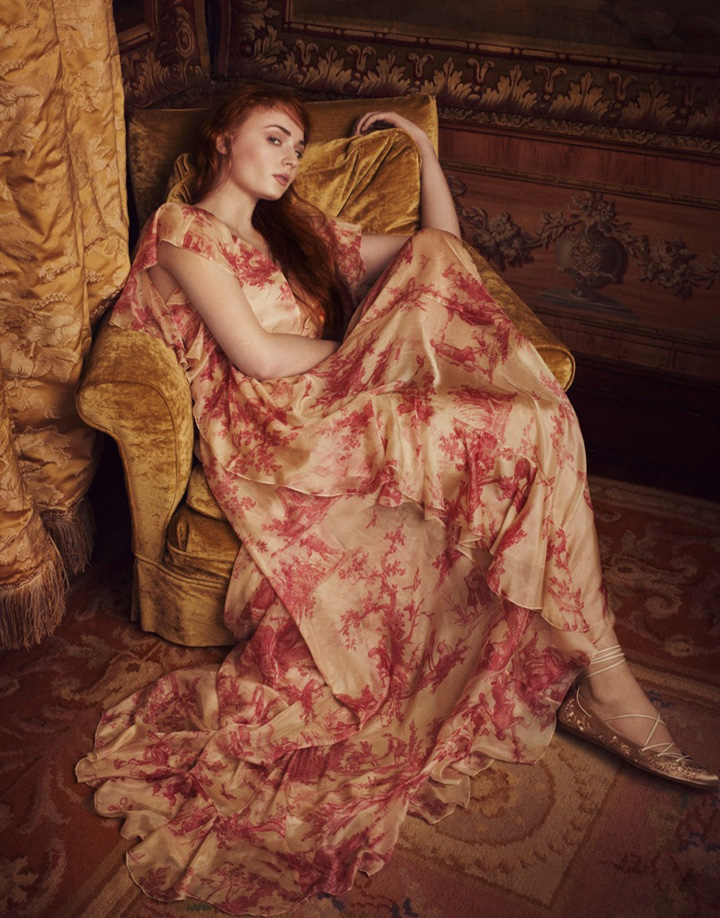 Sophie Turner《The Edit》雜志2016年4月號