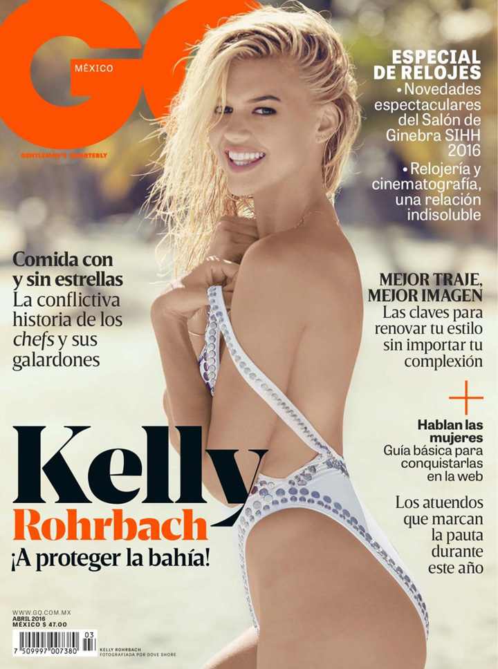 Kelly Rohrbach《GQ》墨西哥版2016年4月號