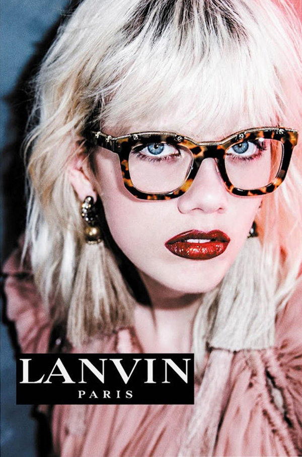 LANVIN 2016春夏眼鏡廣告大片