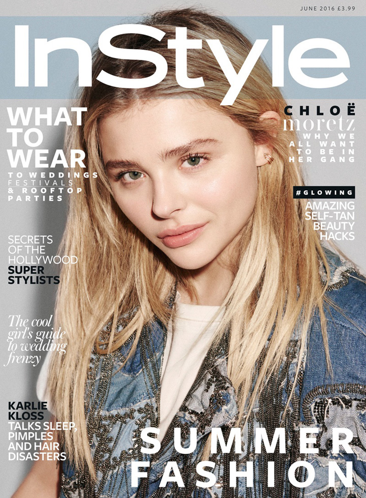 Chloe Grace Moretz《InStyle》英國版2016年6月號