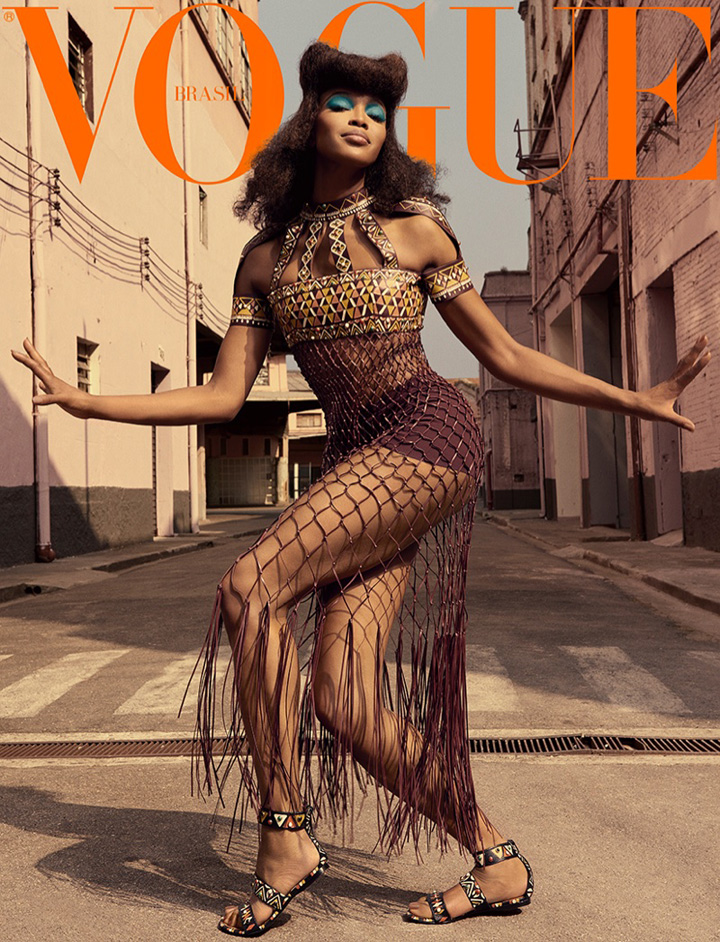 Naomi Campbell《Vogue》巴西版2016年5月號