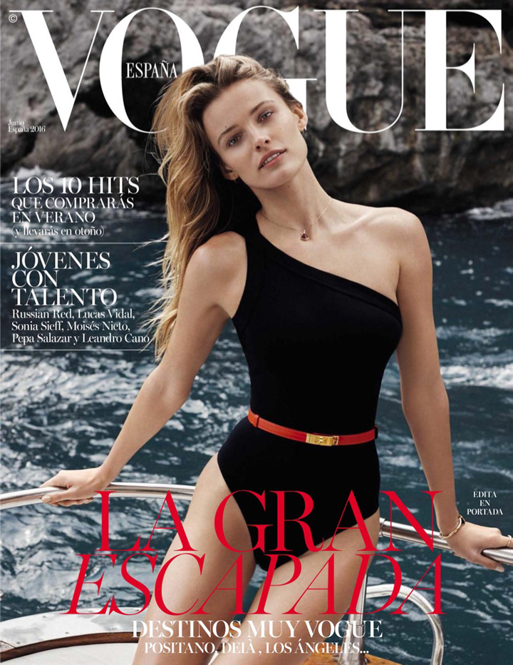 Edita Vilkeviciute《Vogue》西班牙版2016年6月號