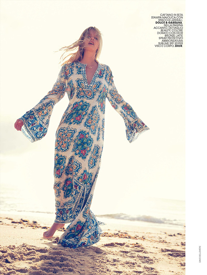 Marloes Horst《Marie Claire》意大利版2016年7月號(hào)