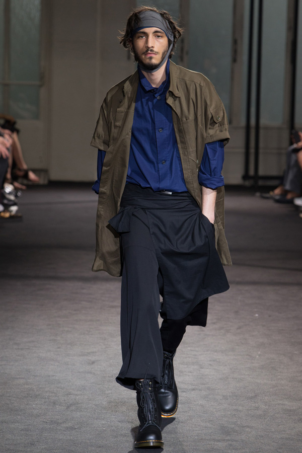 Yohji Yamamoto 2017春夏男裝流行發(fā)布