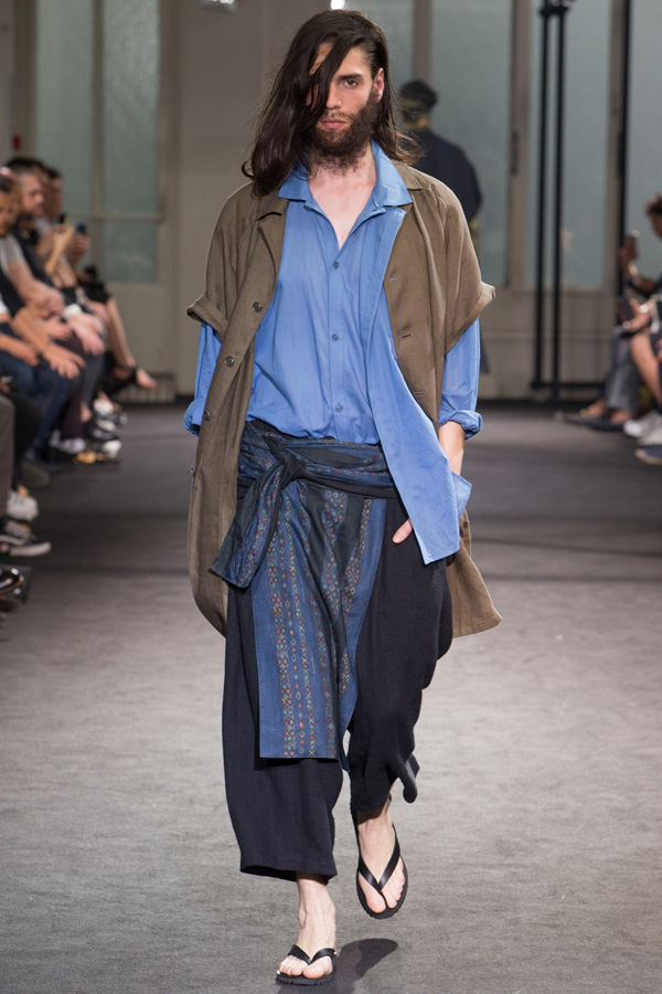 Yohji Yamamoto 2017春夏男裝流行發(fā)布