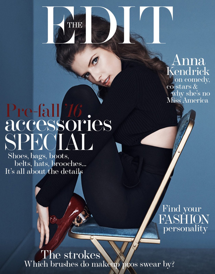 Anna Kendrick《The Edit》雜志2016年7月號