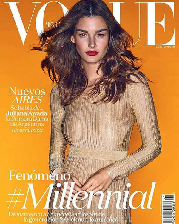 Ophelie Guillermand《Vogue》墨西哥版2016年7月號(hào)