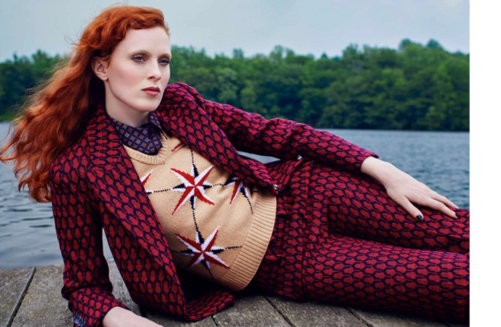 Karen Elson《Harper's Bazaar》俄羅斯版2016年8月號(hào)