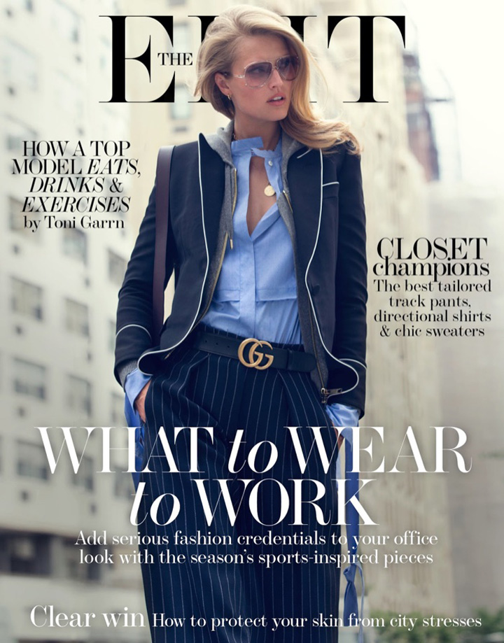 Toni Garrn《The Edit》雜志2016年8月號(hào)