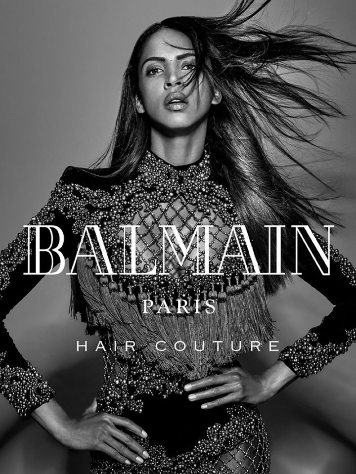 Balmain Hair Couture 2016秋冬廣告大片