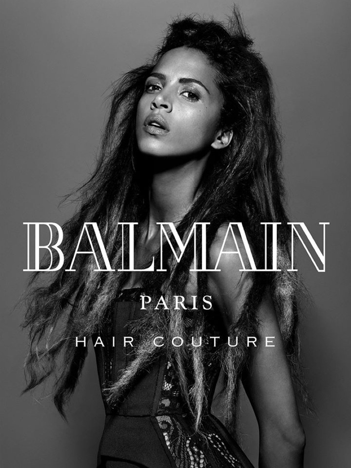 Balmain Hair Couture 2016秋冬廣告大片