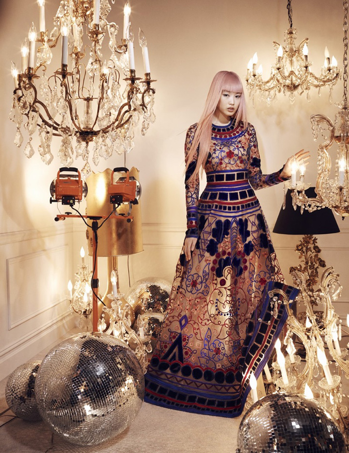 Fernanda Ly《Bergdorf Goodman》雜志2016年秋季刊