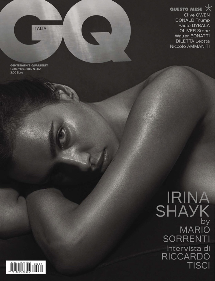 Irina Shayk《GQ》意大利版2016年9月號(hào)