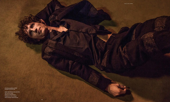 Roch Barbot《Essential Homme》雜志2016年8/9月號