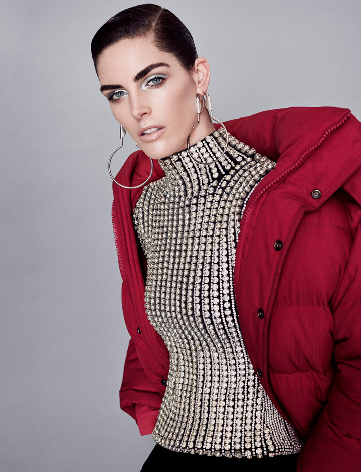 Hilary Rhoda《Harper’s Bazaar》哈薩克版2016年12月號(hào)