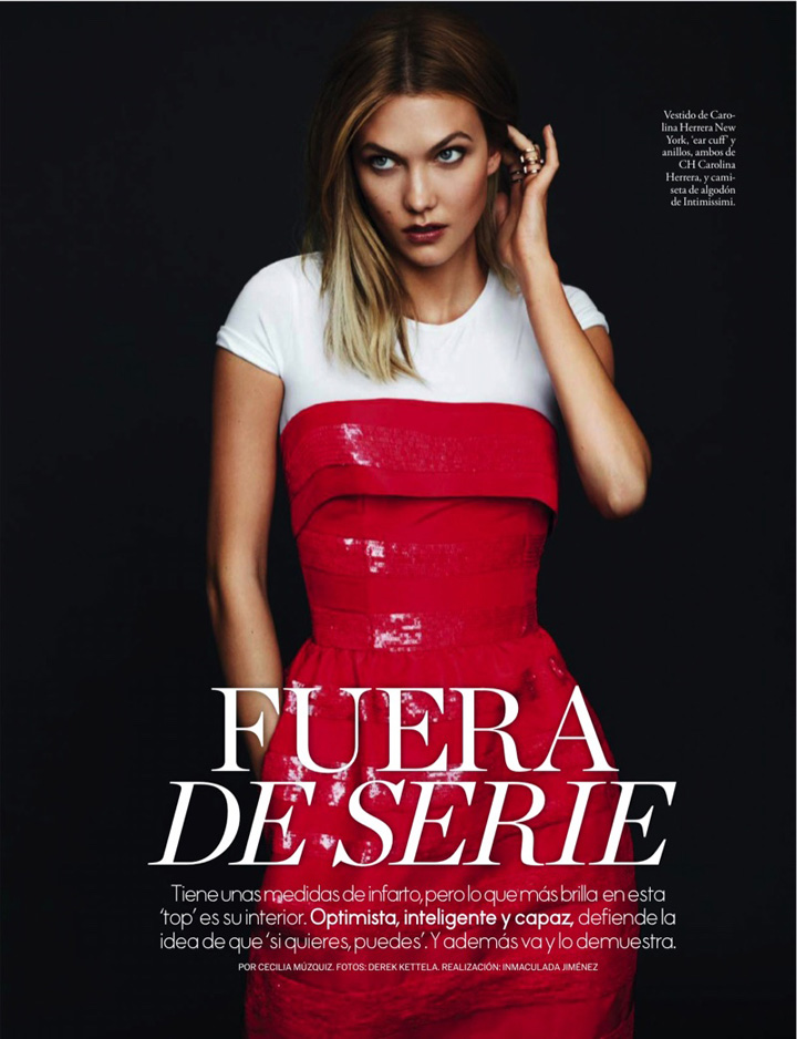 Karlie Kloss《Elle》西班牙版2016年12月號(hào)