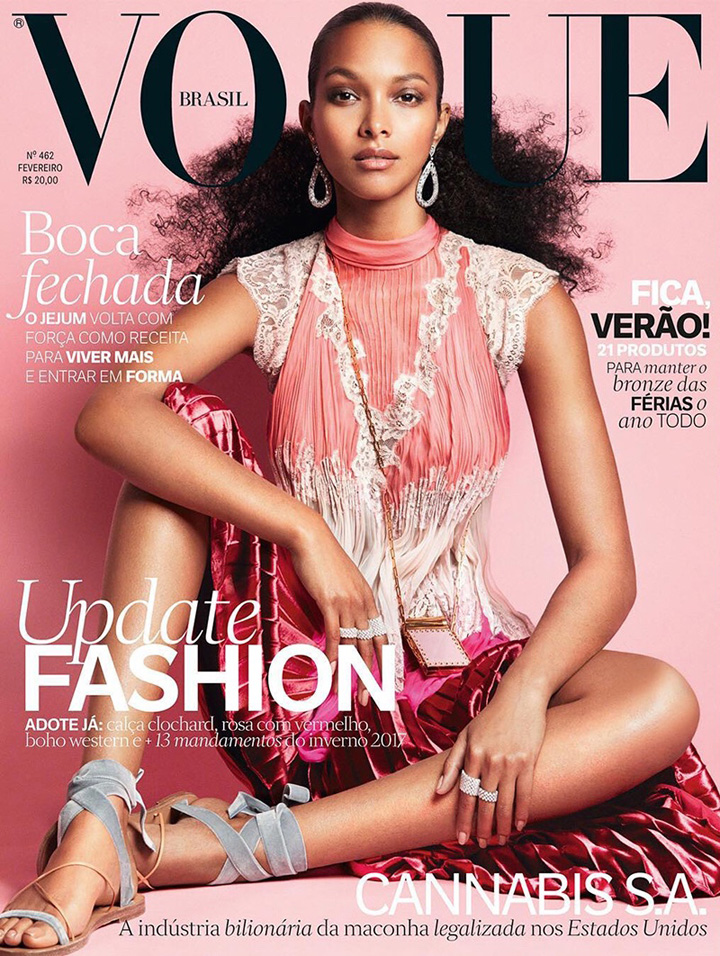 Lais Ribeiro《Vogue》巴西版2017年2月號