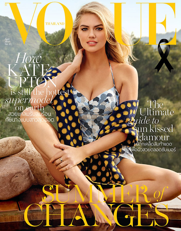 Kate Upton《Vogue》泰國版2017年4月號