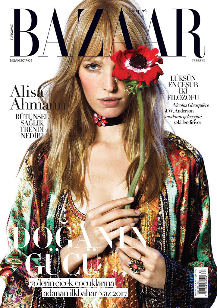 Alisa Ahmann《Harper’s Bazaar》土耳其版2017年4月號