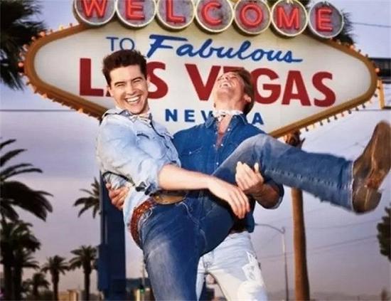 在VEGAS，同性戀不用再遭受奇異的目光，因為“welcome to vegas！”