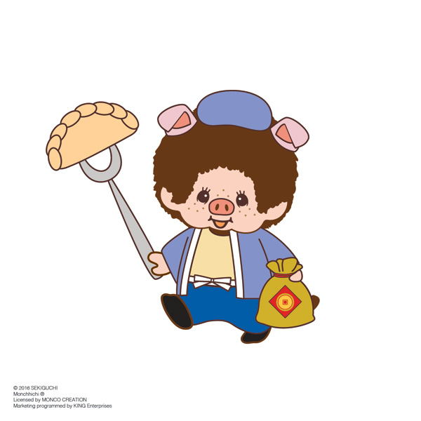 萌趣趣「Monchhichi」猴年72變! 金猴獻桃賀新春