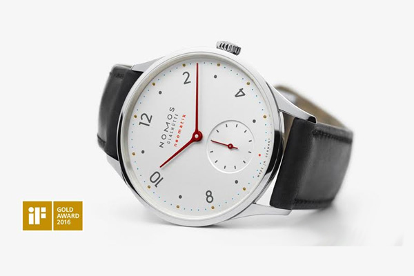 NOMOS Glashütte 獲頒iF設計大獎金牌獎