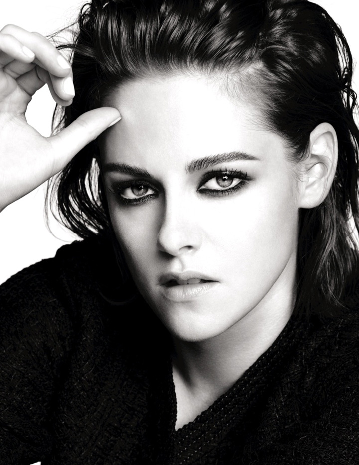 Kristen Stewart 代言香奈兒眼妝系列大片