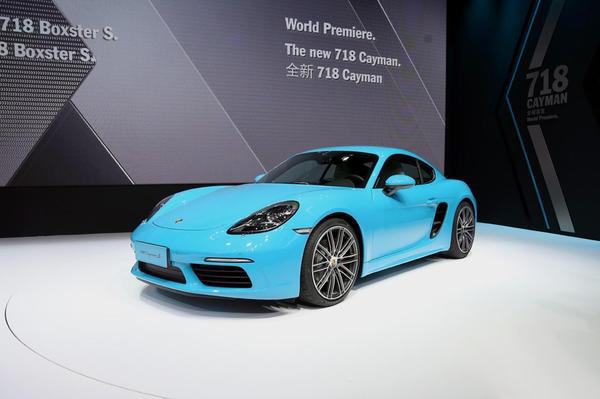 保時(shí)捷718 Cayman 北京車展全球首發(fā)