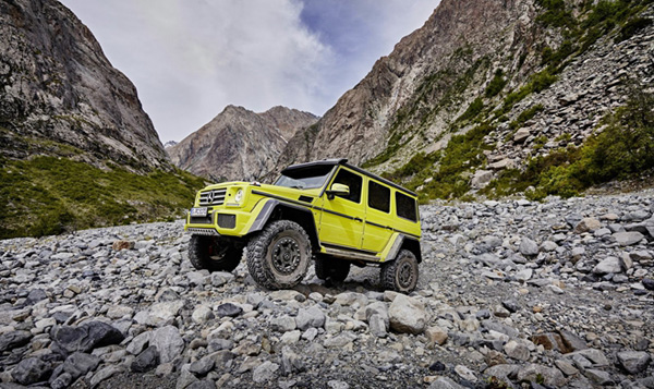 奔馳全新G550 4x42重型越野車將上市