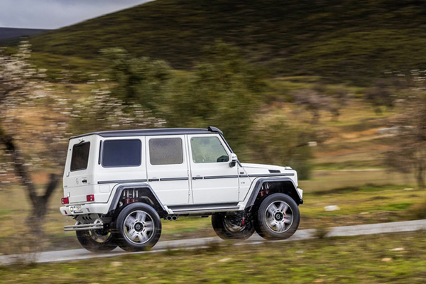 奔馳全新G550 4x42重型越野車將上市