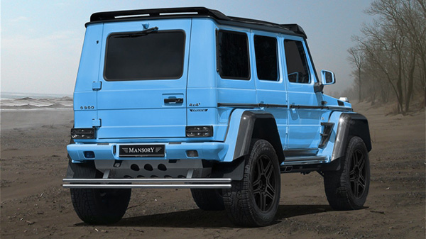 Mansory 全新奔馳G500 4x42 碳纖改裝版