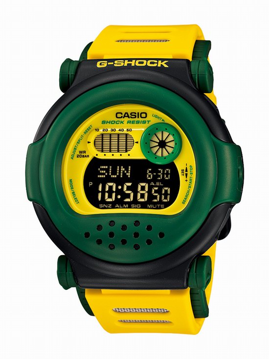 G-SHOCK推出全新系列表款Rastafarian Pack，極具牙買加民族風(fēng)格特色