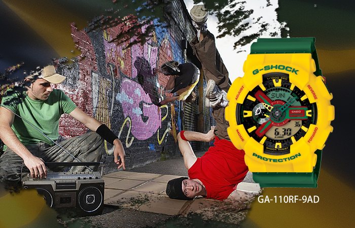 G-SHOCK推出全新系列表款Rastafarian Pack，極具牙買加民族風格特色