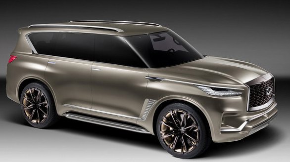 英菲尼迪全新QX80 Monograph概念車(chē)科技感十足