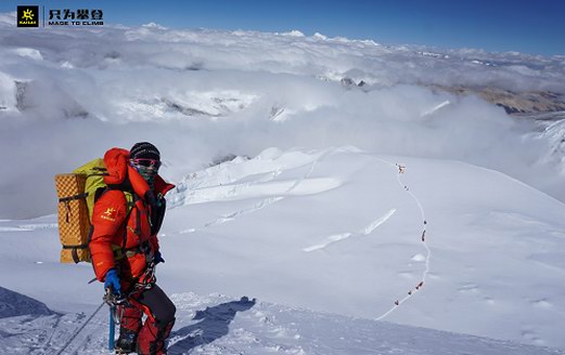 凱樂石運動員羅靜：國內(nèi)首位登頂14座8000+米山峰女性登山者