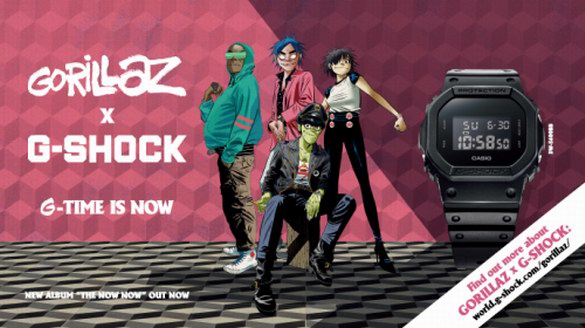 經(jīng)典與傳奇 風潮再起——G-SHOCK×GORILLAZ推出合作限量禮盒